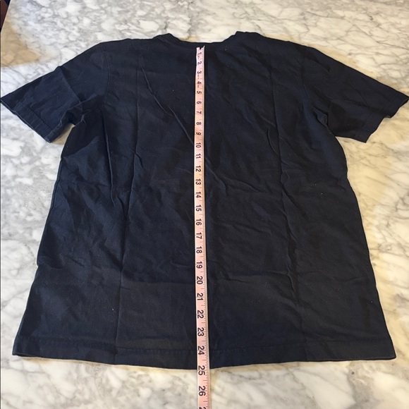 Adidas Black Tee with Multicolor Logo - Picture 6 of 7